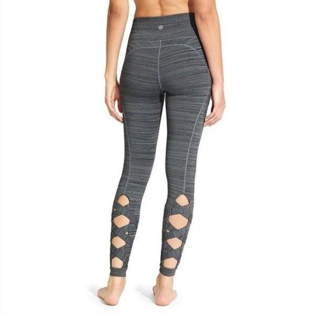 Athleta High Rise Cut Out Chat Leggings
